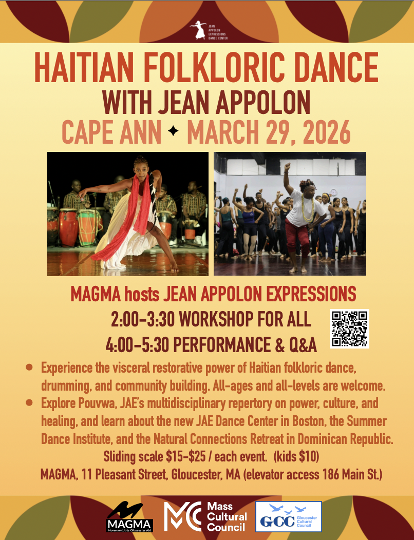 JAE at MAGMA (Movement Arts Gloucester Mass) in Glouceste