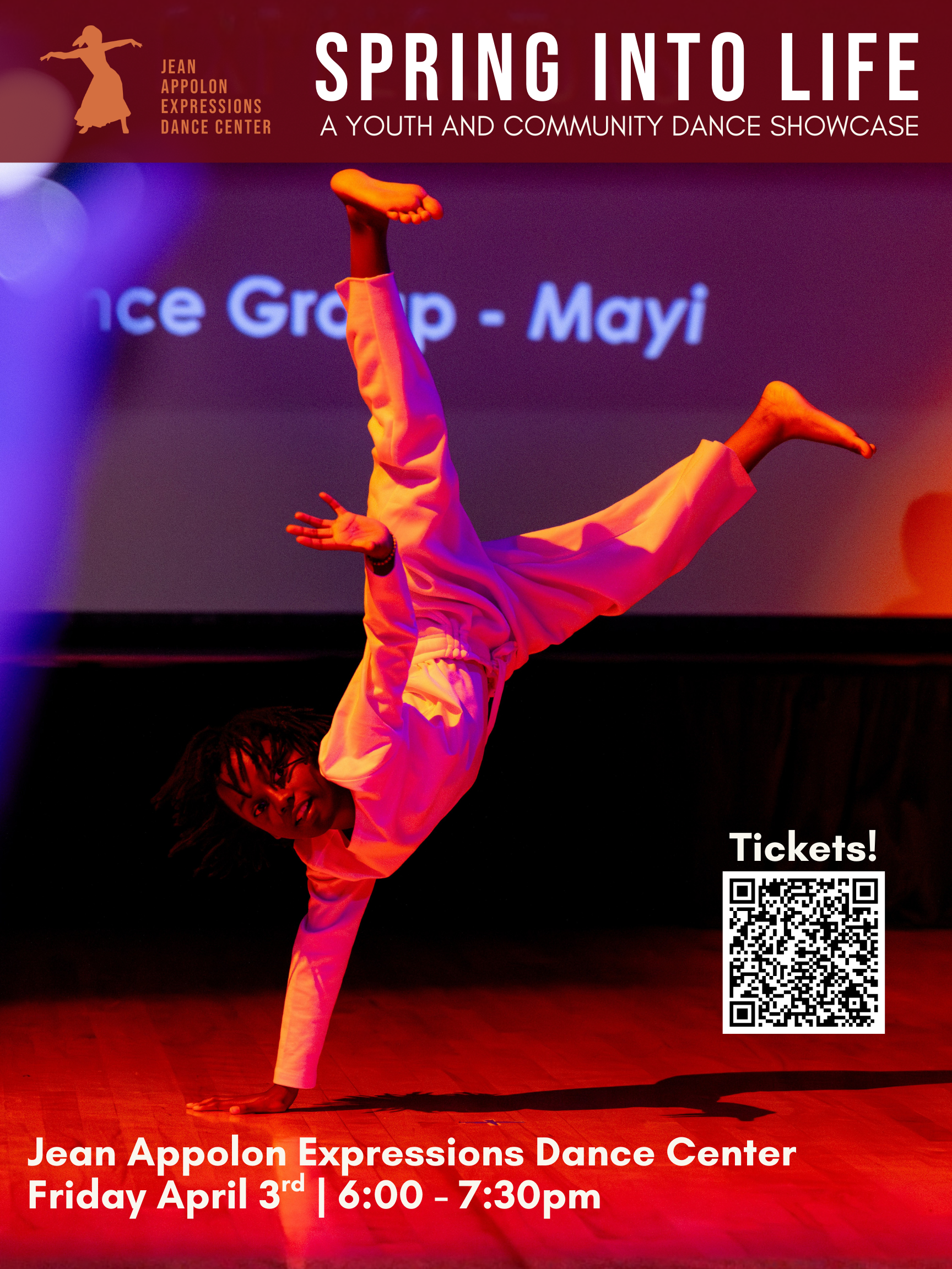 Spring Into Life:  A Youth &amp; Community Dance Showcase 