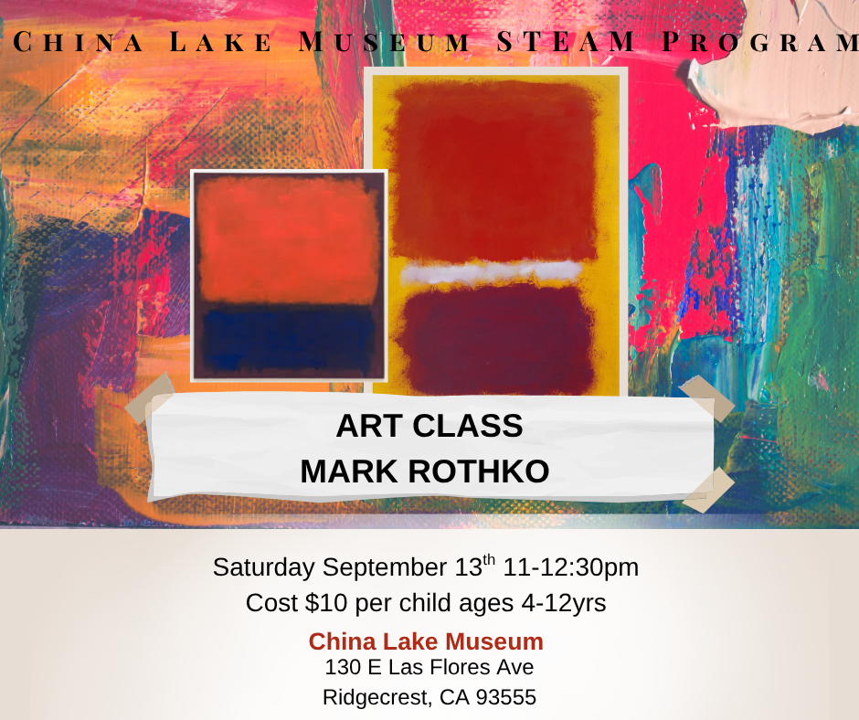 Art Class Sept.13th based on Mark Rothko.