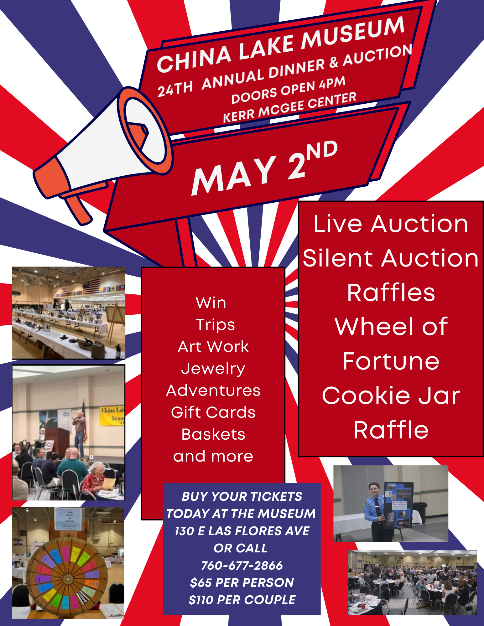 CLMF Annual Dinner Auction date finalized!