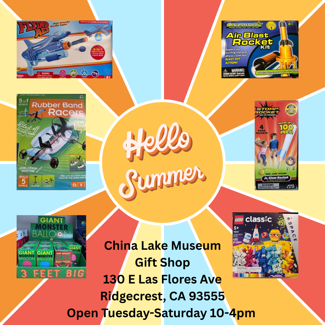 Beat the heat at the China Lake Museum!