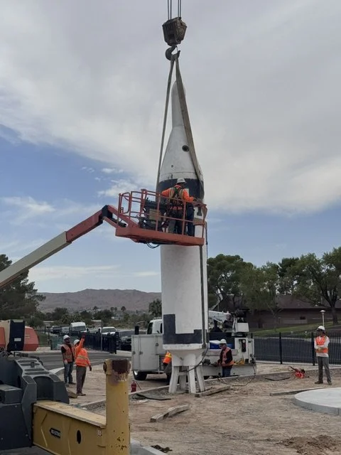The Polaris has come to the China lake Museum!
