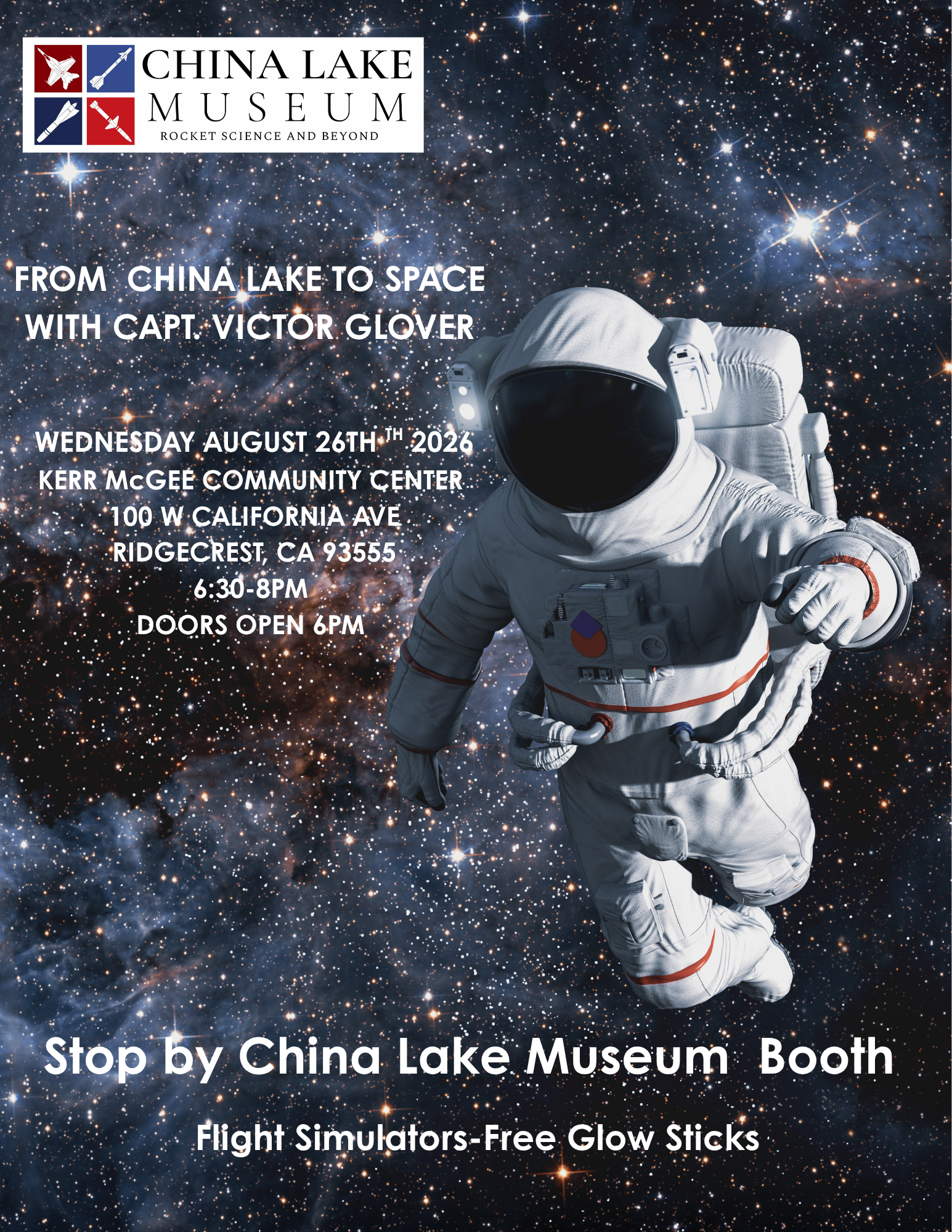 Capt. Victor Glover Astronaut event!