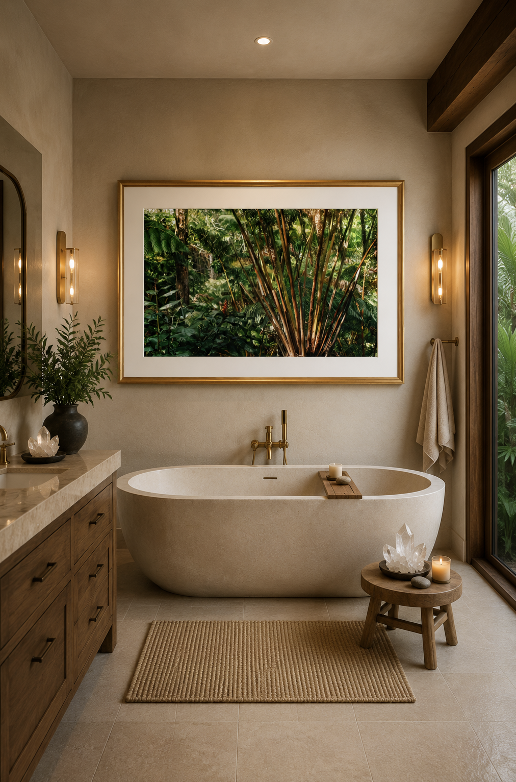 Hawaii No. 12| Palm Grove Sanctuary | Hawaii Botanical Fine Art Print