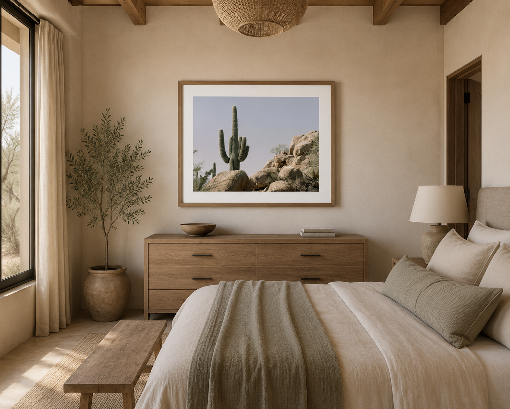 Saguaro No. 17| Saguaro Cactus Wall Art | Desert Photography Print