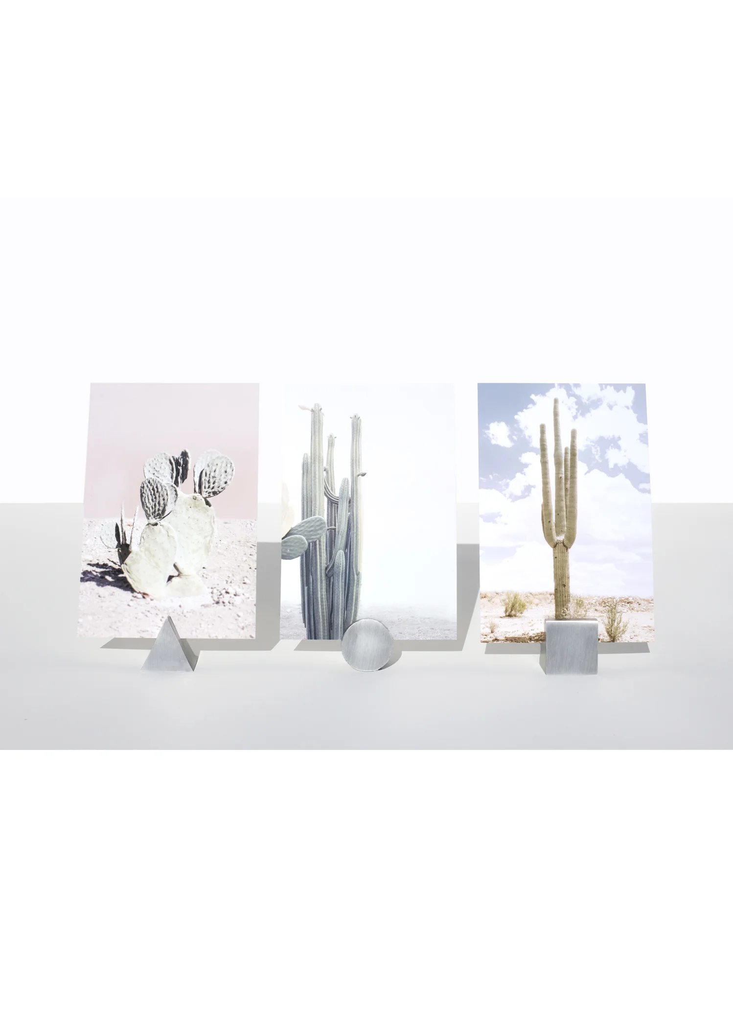 Aluminum Geo Set + Minimal Cacti Set