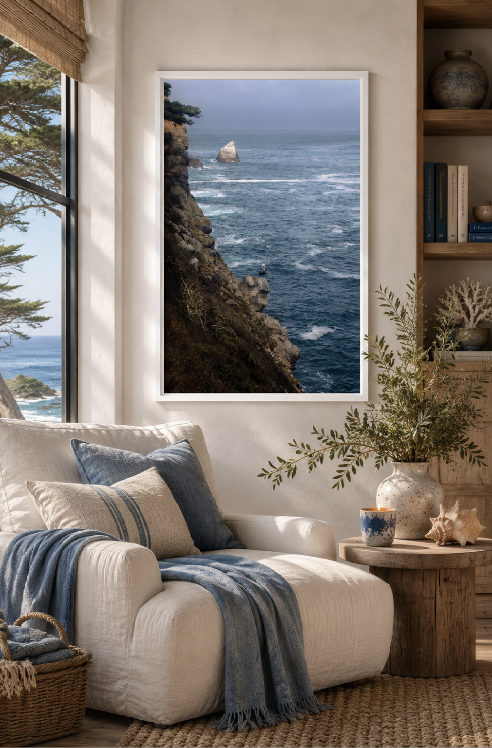 Coastal No. 7| Big Sur Coastal Photography Print | Blue Pelican Wall Art|  Wilder California