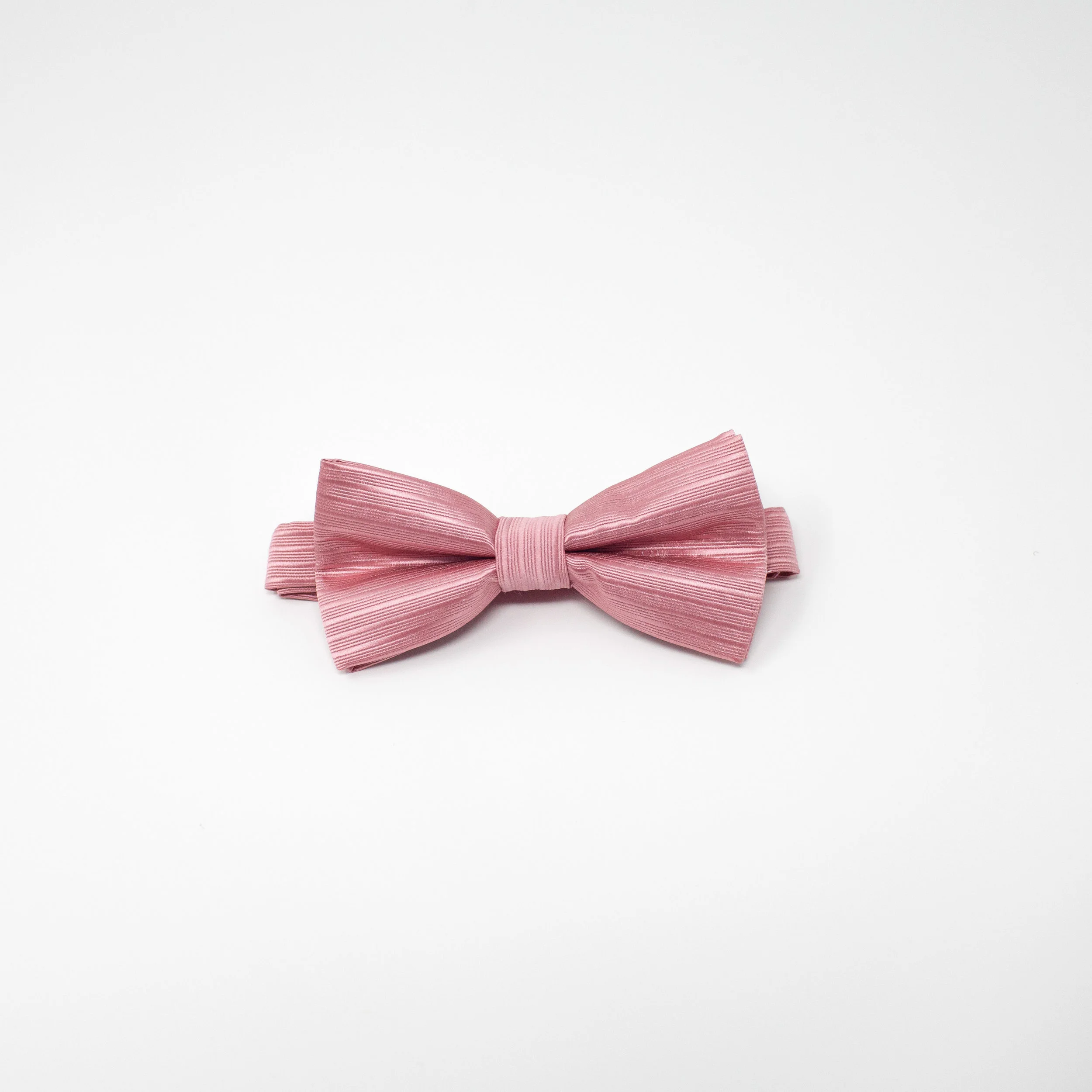 Silk Striped Mauve Pink