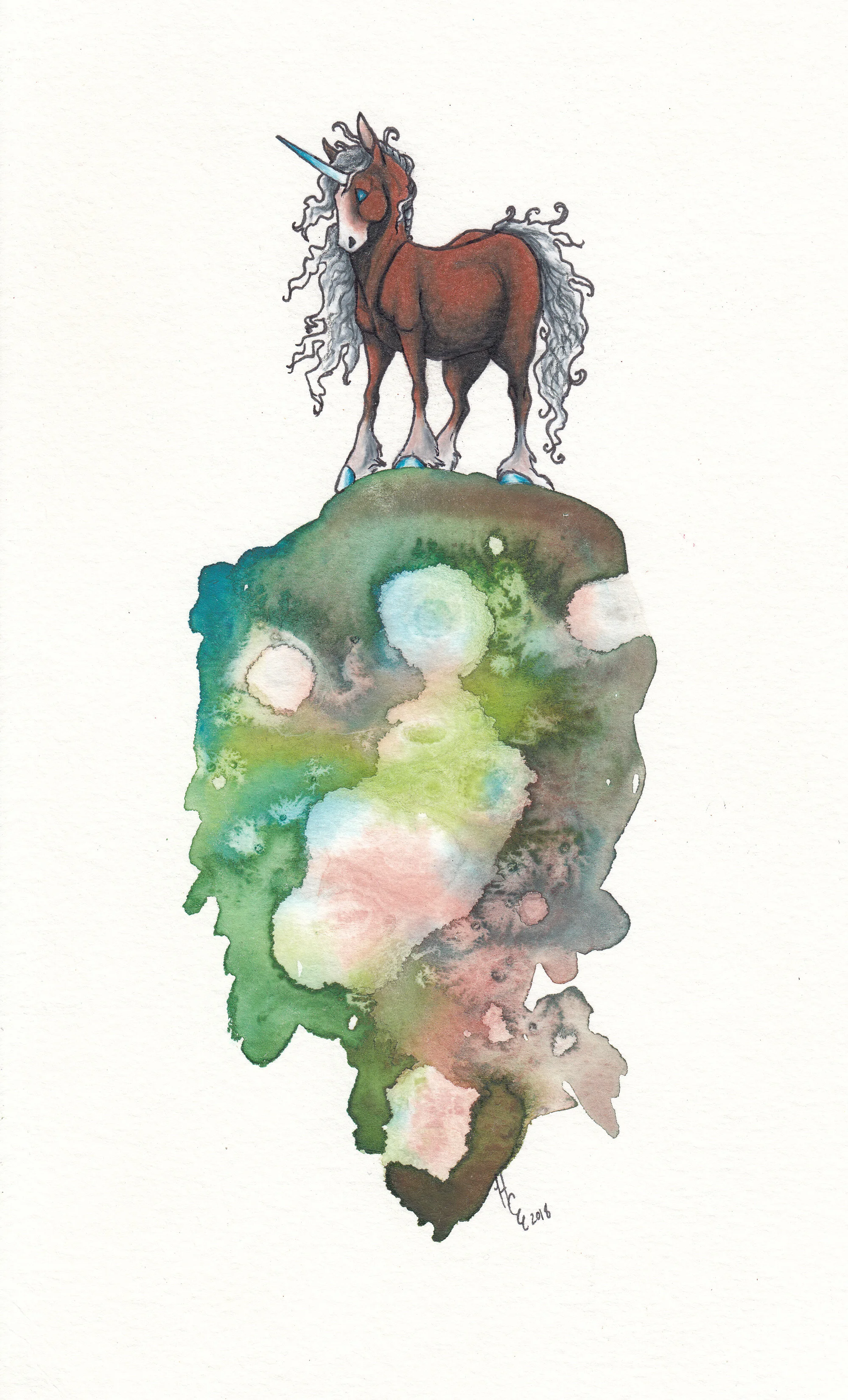 'The Last' 9x12" Print