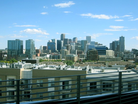 Dang what a view from the 4th floor balcony!
