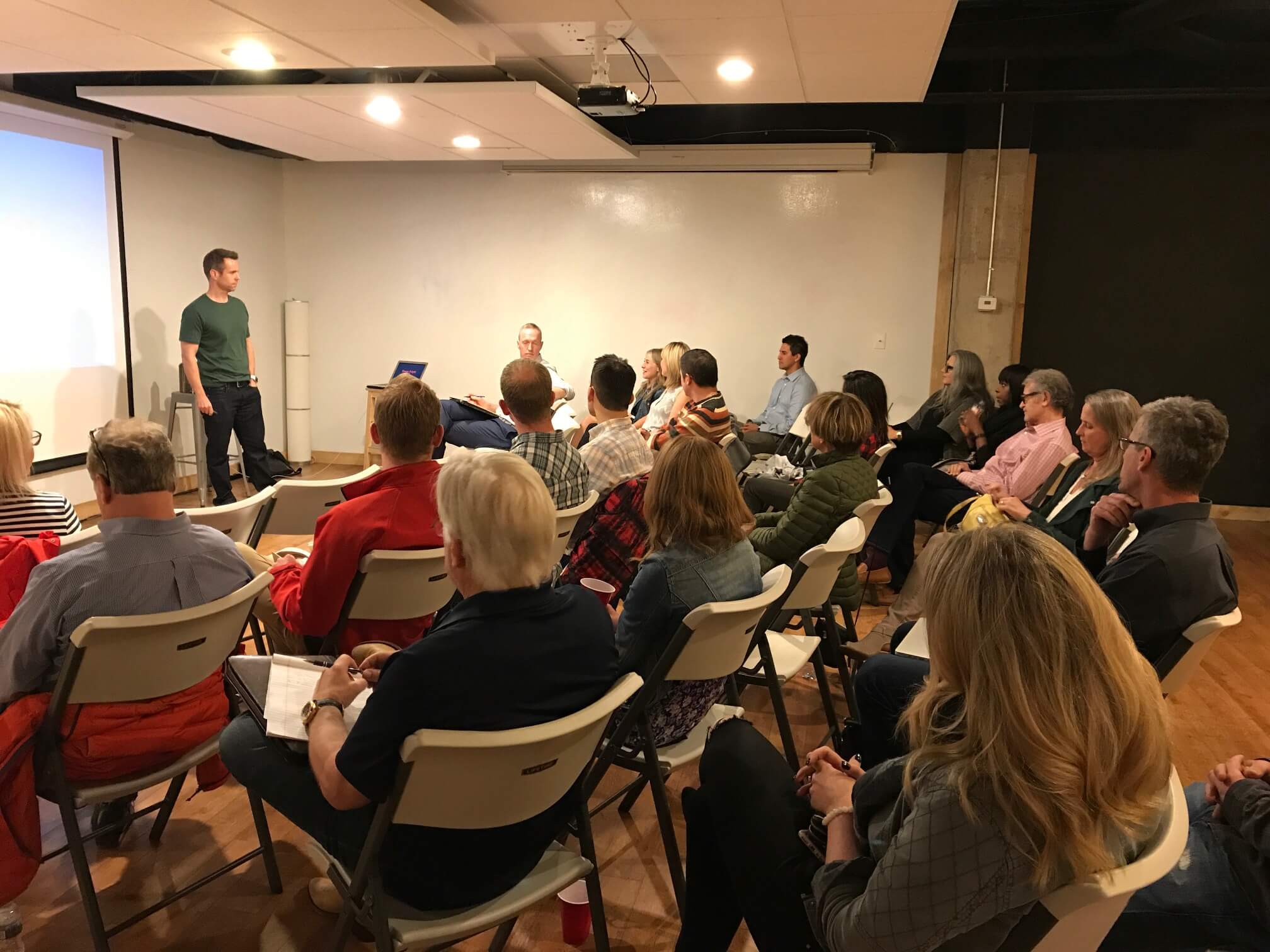 Pitch Lab at Thrive Workplace ft. Ben Kronberg from Comedy Central! 