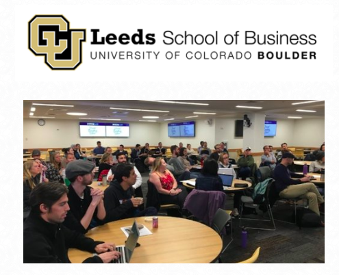 MBA Students Learn the Art of the Pitch @ CU Boulder Leeds School of Business!