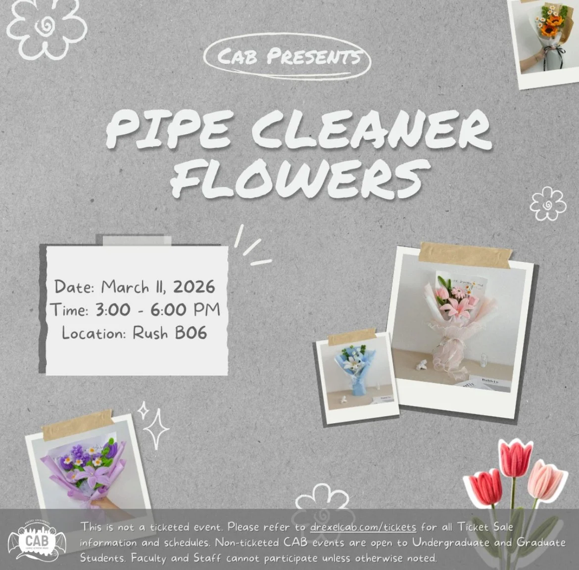 Pipe Cleaner Flowers