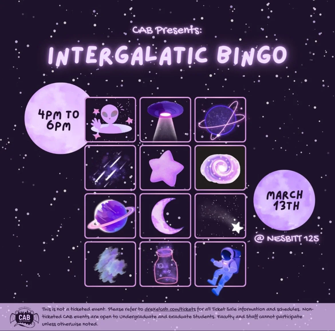 Intergalactic Bingo