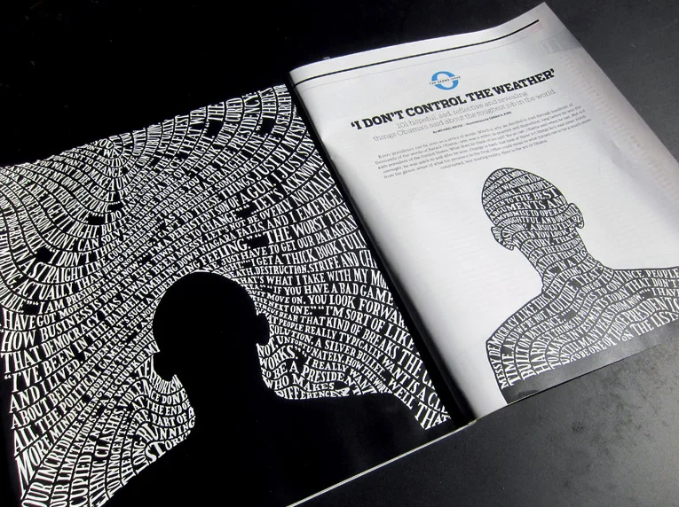 SILHOUETTE OF BARACK OBAMA FOR POLITICO MAGAZINE. 