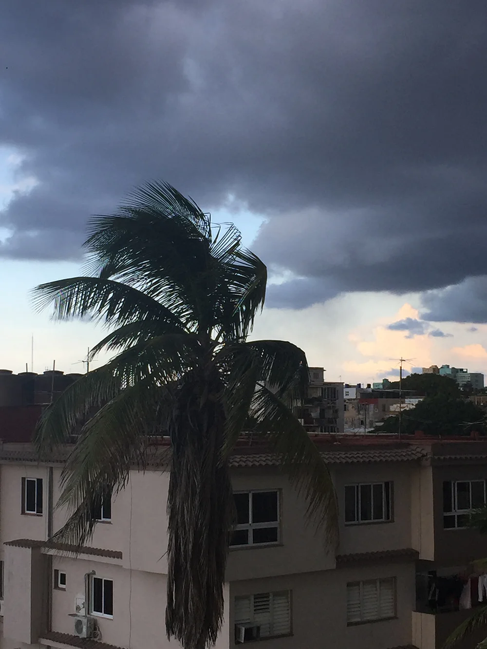 Cuba is like Miami. Storms roll in and roll out without notice.