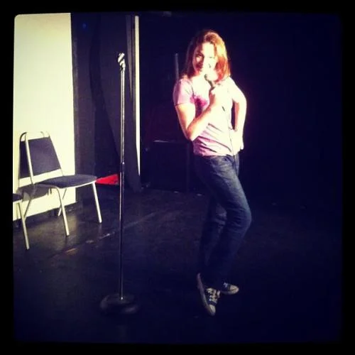   Mugging it up at The Pit in NYC.  