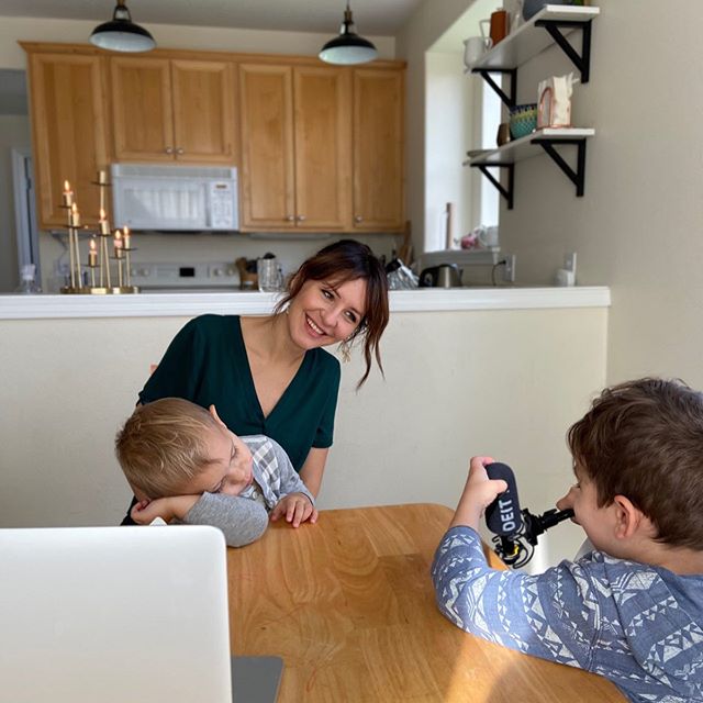 I got the opportunity to speak to a group of writers in North Carolina today thanks to technology (and an invitation by @ruckusmoped) and really (everything is) thanks to Caleb Orazio, who is behind the scenes, always always (behind this camera too);