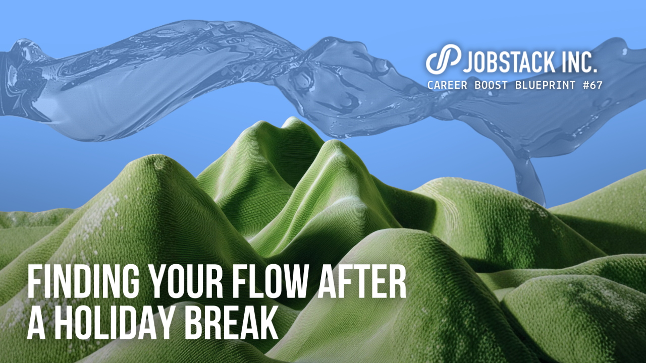 Finding Your Flow After a Holiday Break