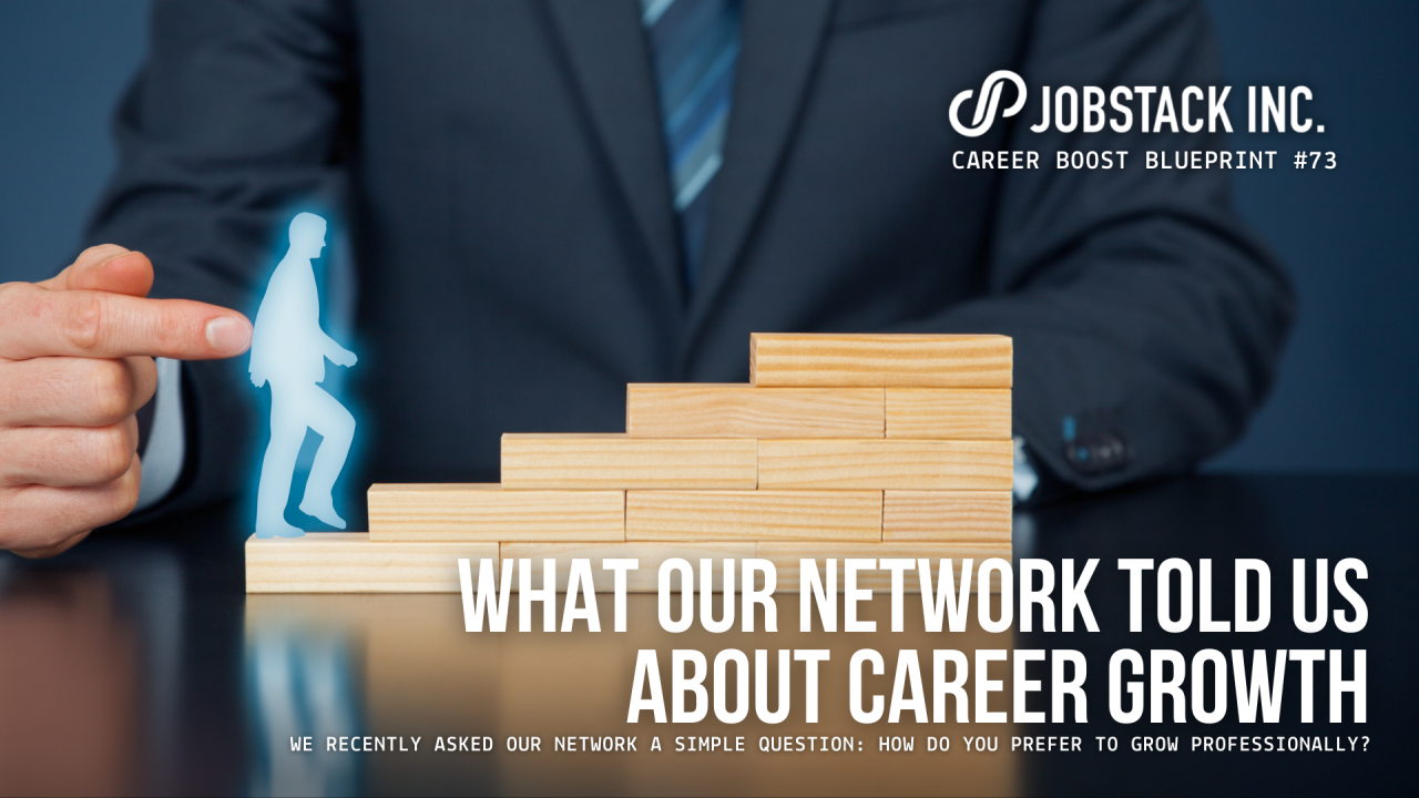 What Our Network Told Us About Career Growth