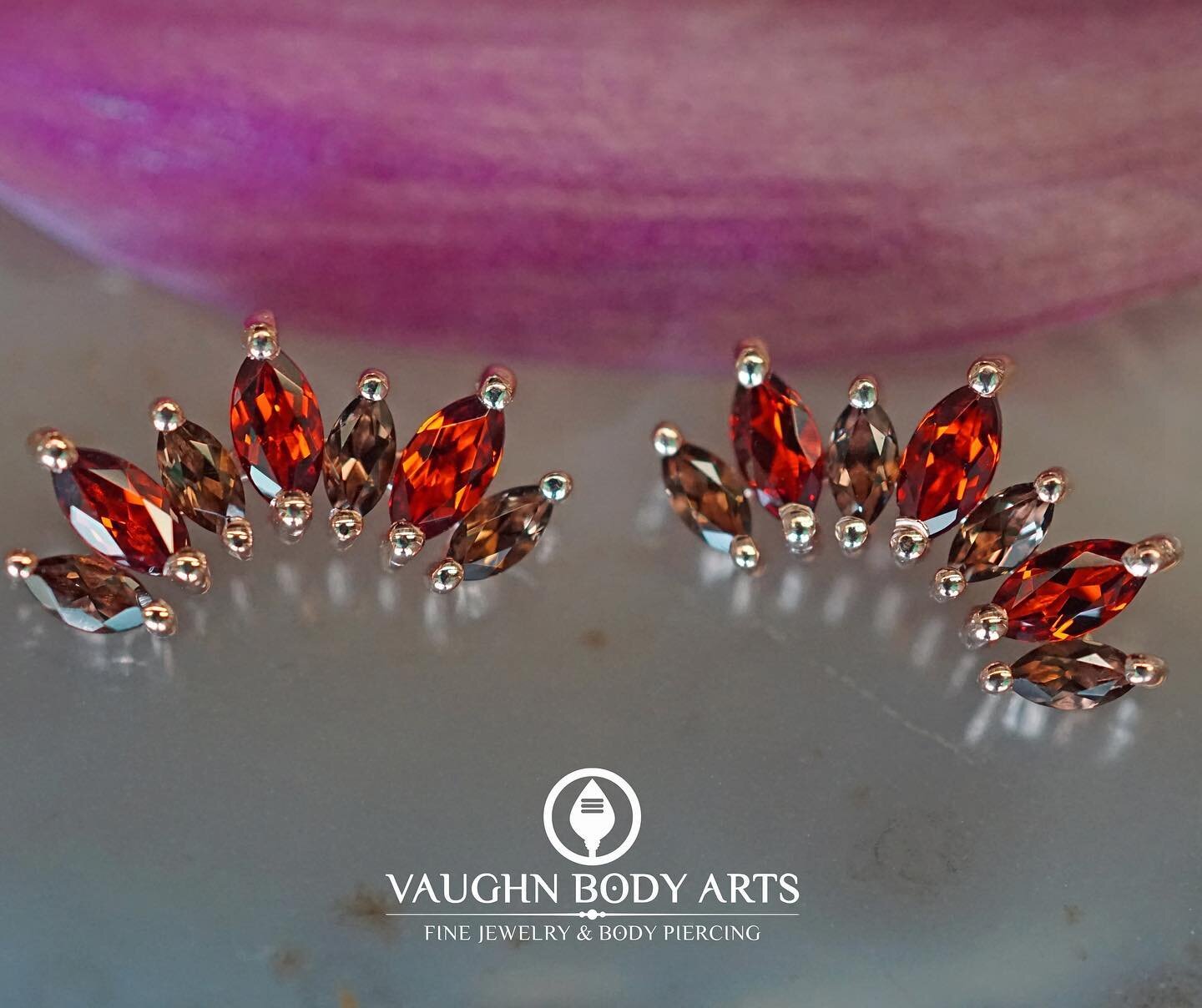 Some new BVLA jewelry just hit the display cases!

These &ldquo;Athena&rdquo; threaded ends are simply stunning. They&rsquo;re made of solid Rose Gold with Genuine Garnets and Smokey Quartz. 

These and so many other new pieces are in stock now!

#va