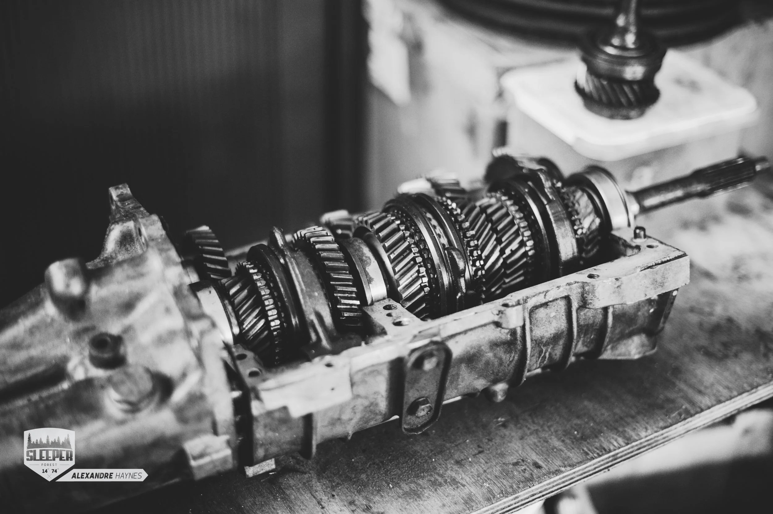 Crushed gearbox 1st gear no longer exists