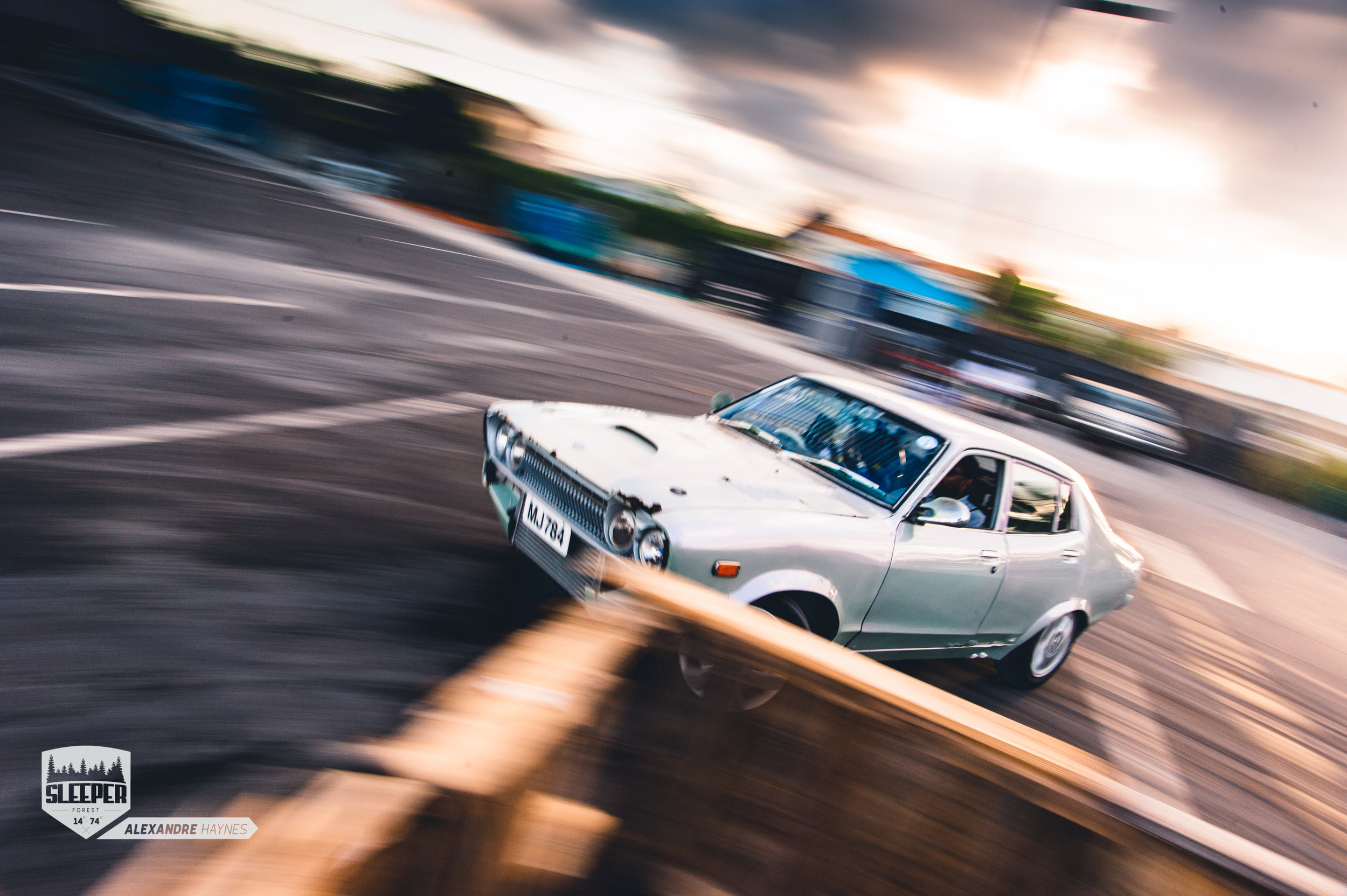  Datsun 120Y Sideways 