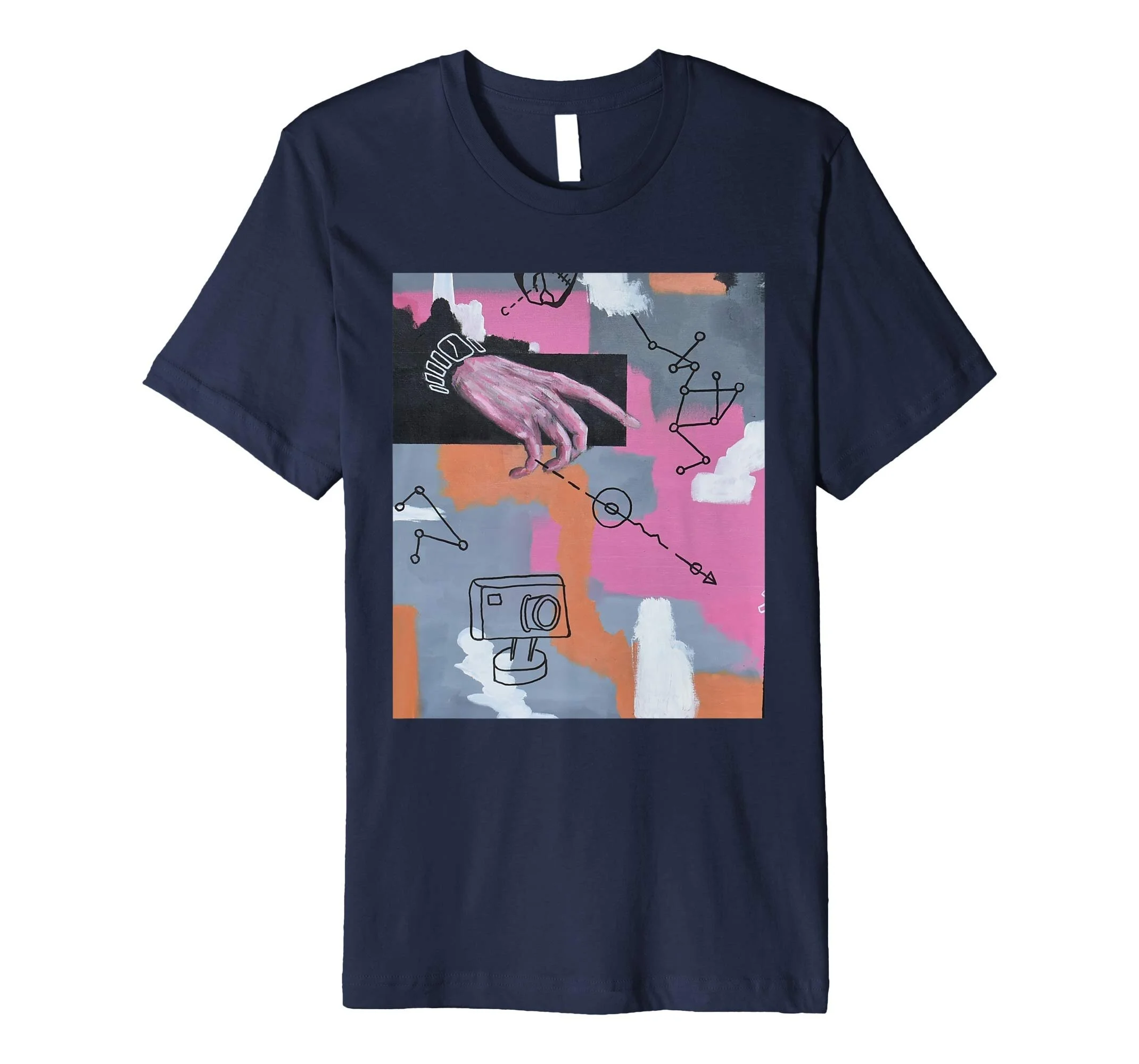 Father of Time Tee: Navy