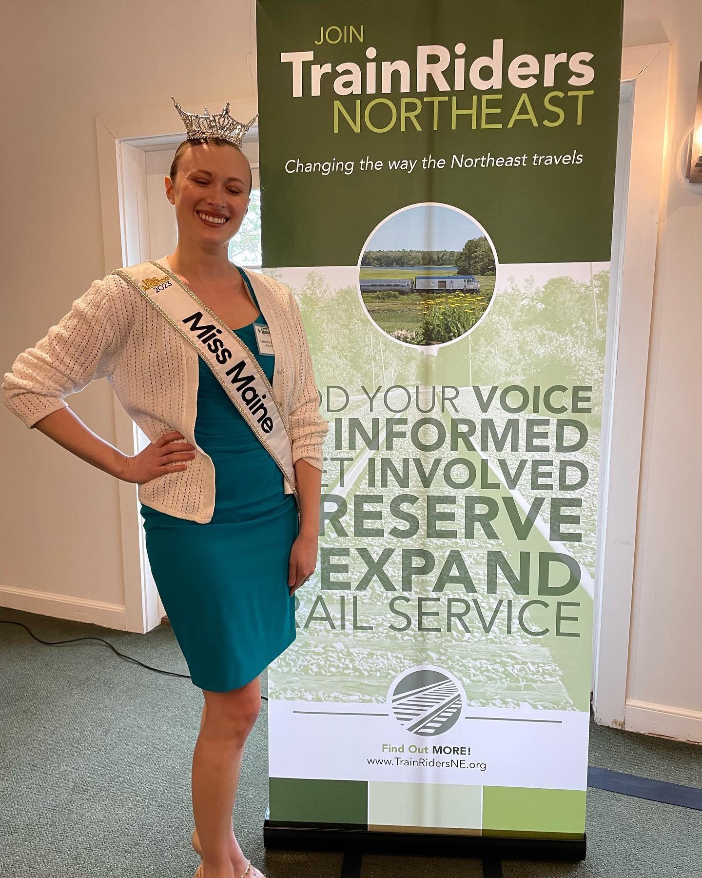 Today, I had the great honor of speaking at the Train Riders Northeast annual meeting alongside many excellent guest speakers, including Roger Harris, President of Amtrak. I spoke about my love of riding the train, and my deeply held belief that publ