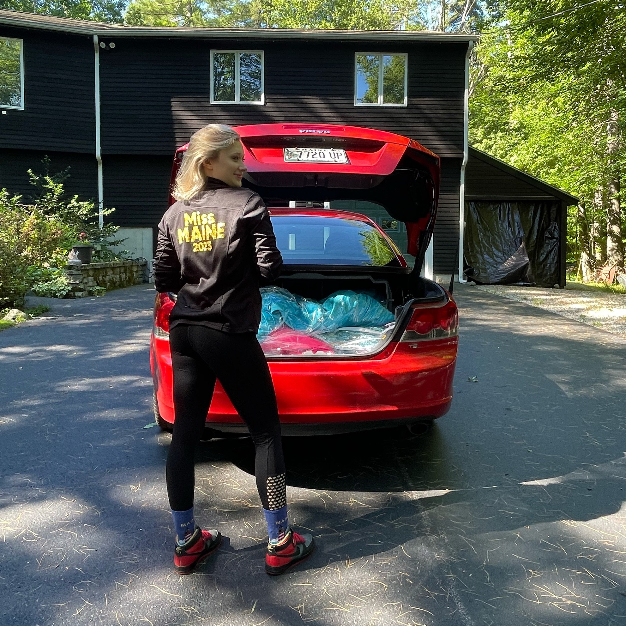 On my way to the Miss Maine competition for the last time with a trunk full of Ashley Lauren 🤍

Can&rsquo;t wait to have a blast with the girls this weekend and see who&rsquo;s going to be your next Miss Maine! 👀

@ashleylauren #teamFABULOUS @missm