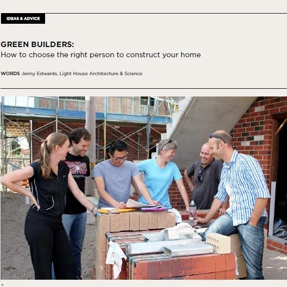 How to choose a builder