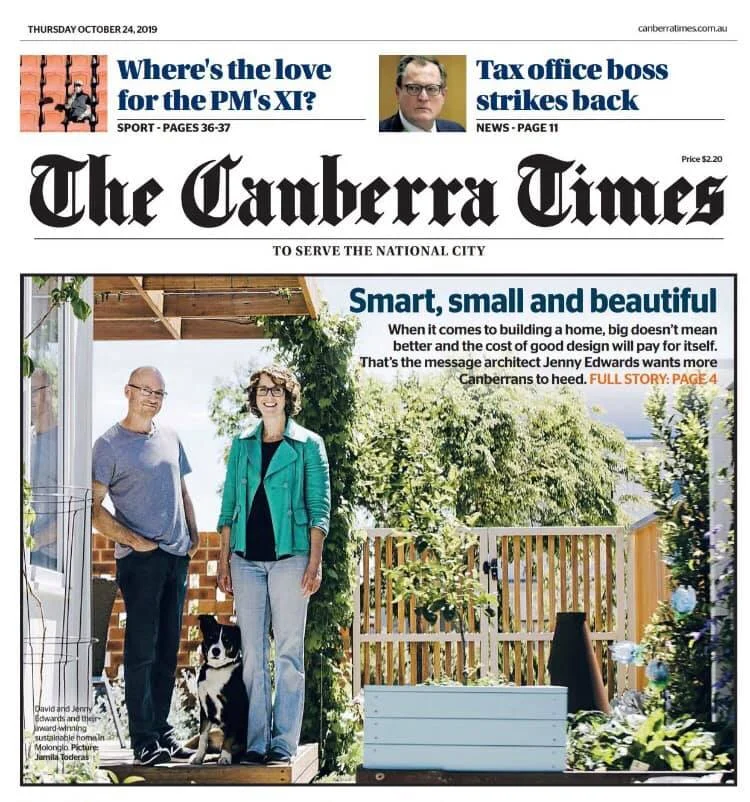 Great design makes front page