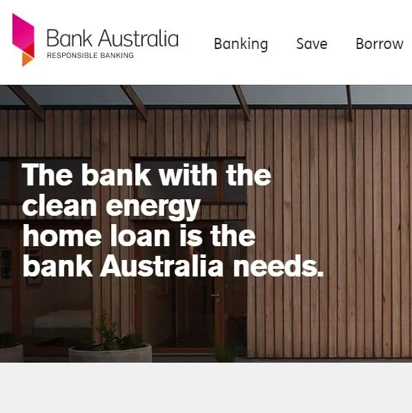 The Bank Australia Clean Energy Home Loan