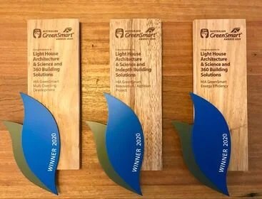 AUSTRALIAN HIA GreenSmart Awards 2020 - three winners!