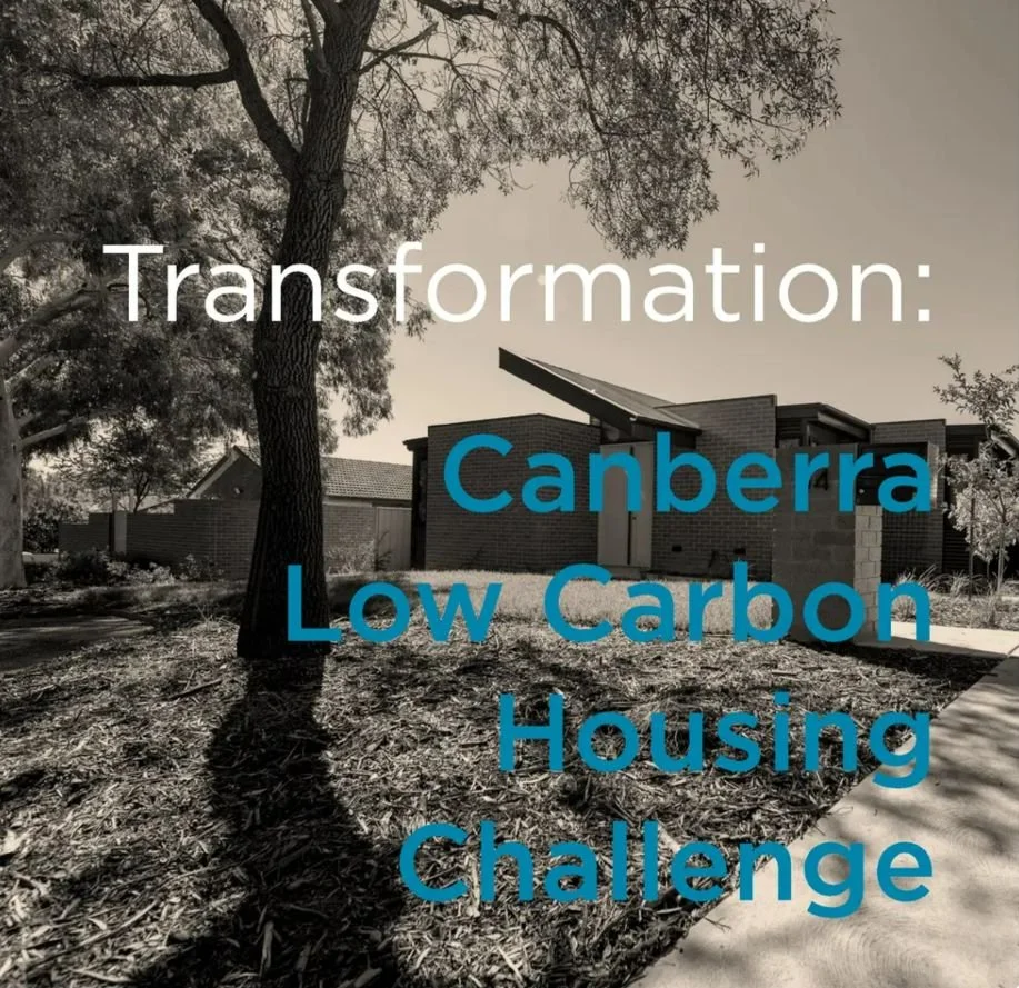 Canberra's Low Carbon Housing Challenge