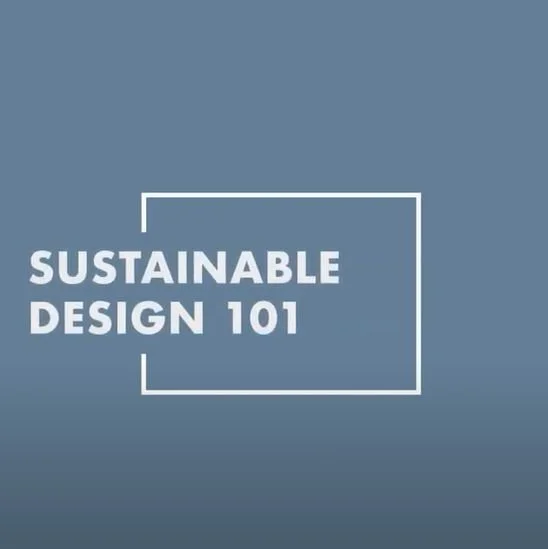 Sustainable Design 101: Where to start