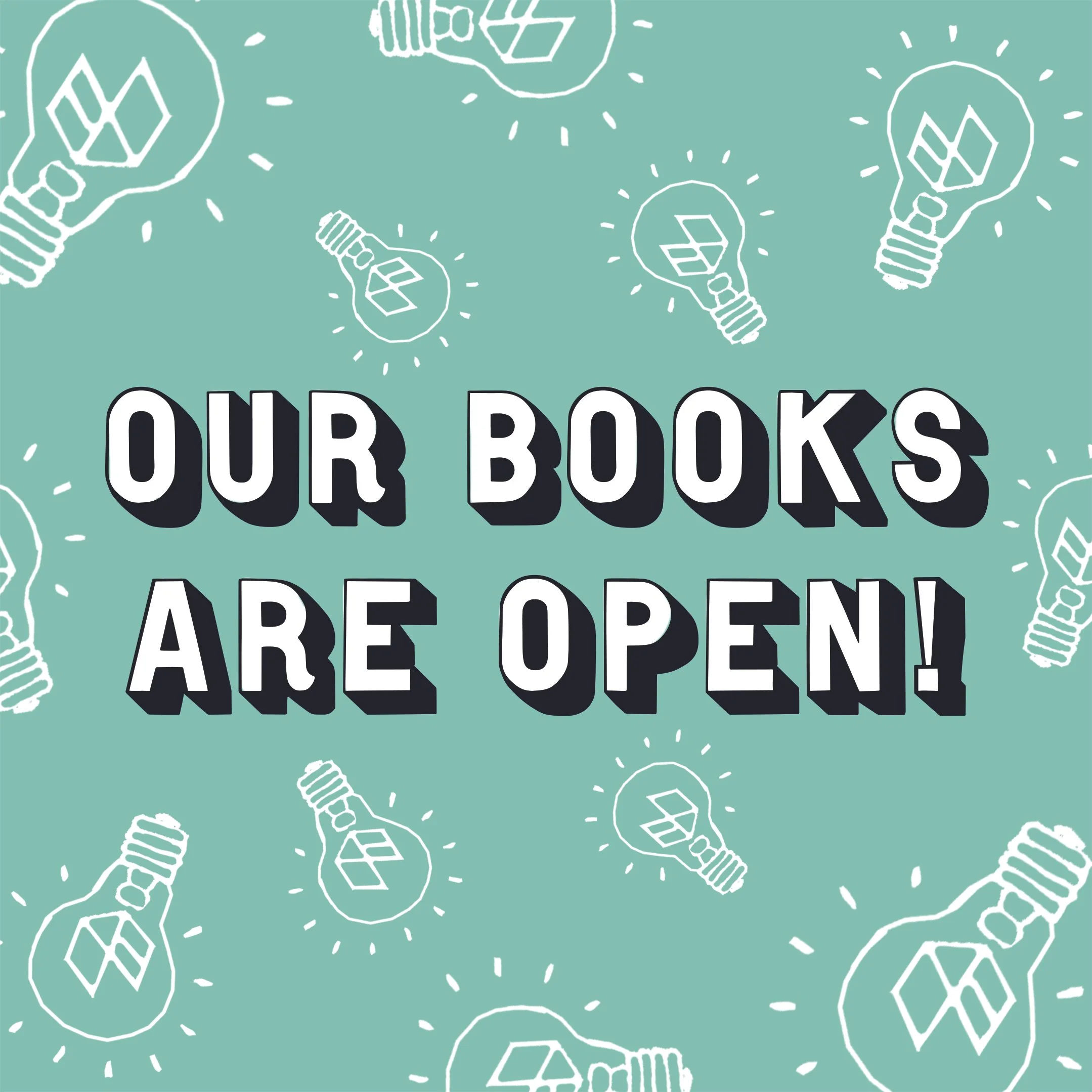 Our Archi-Science books WERE open - now CLOSED again