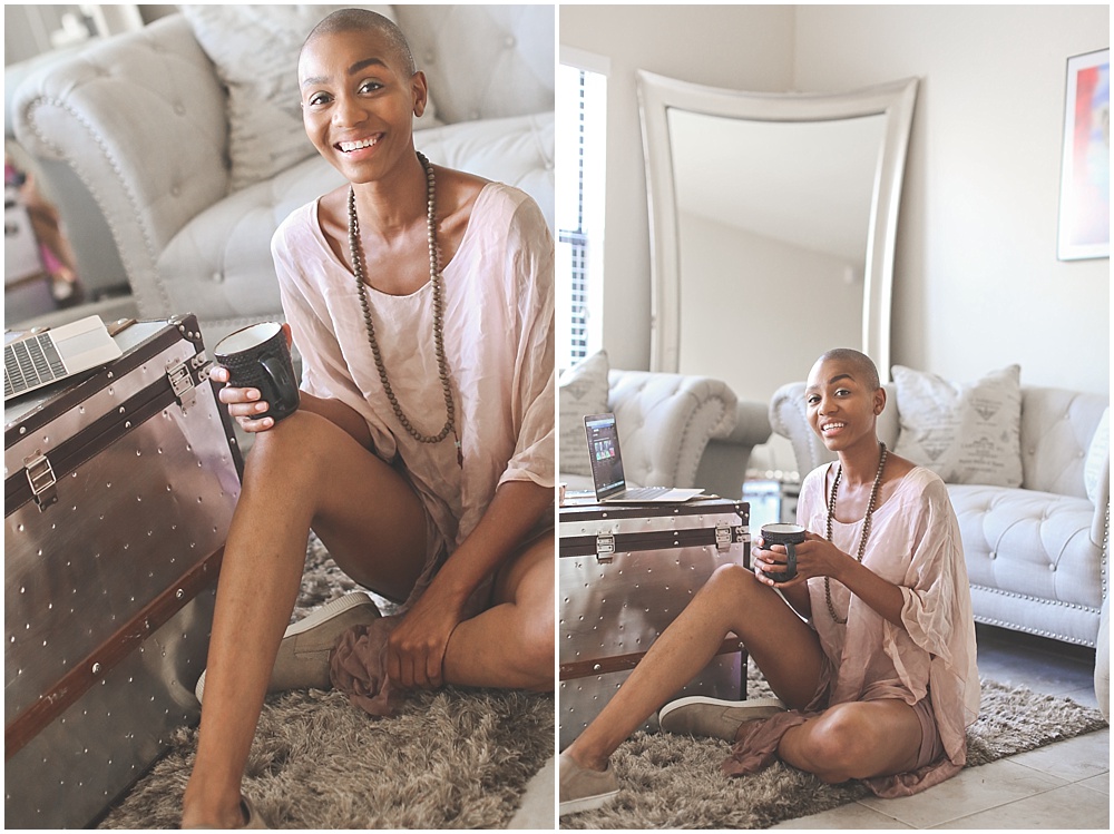 Something I personally loved about Andrea was her awareness of her environment. She utilizes everything and kept such a steadfast workflow.