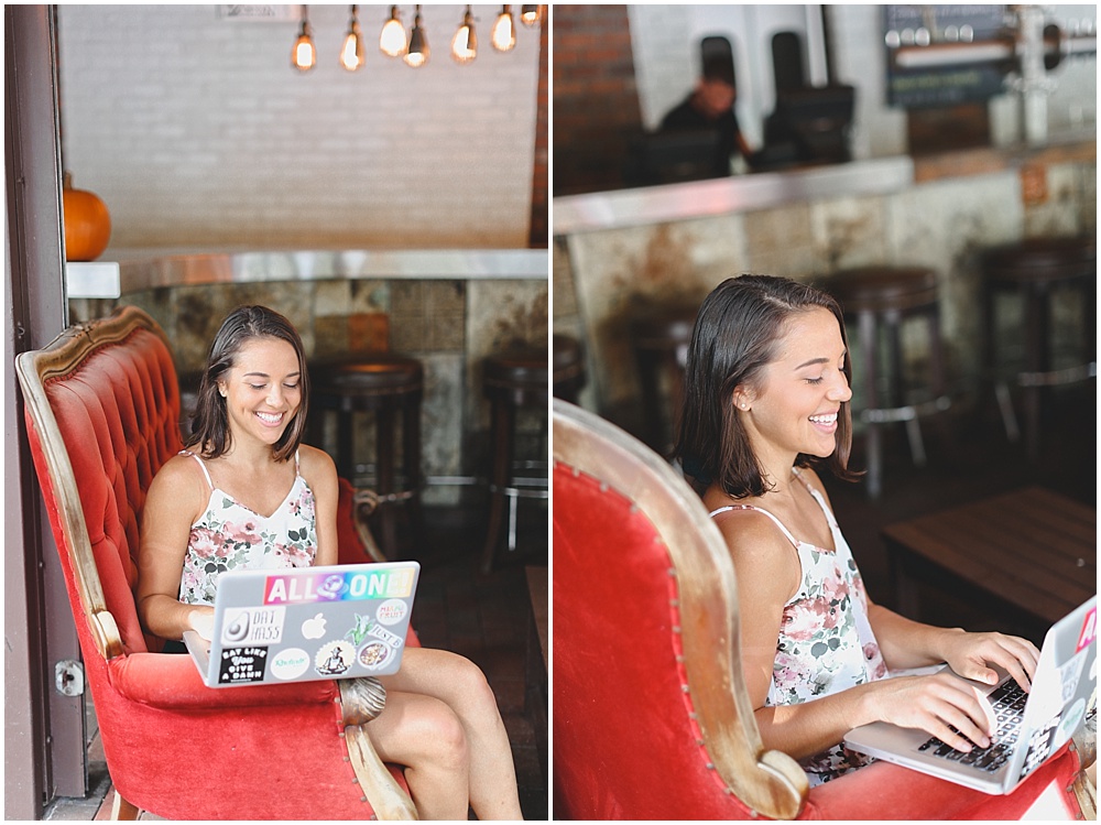 As she says in her blogs bio, she is a very busy person. She may not let it get to her, but when she is not shooting, she is constantly emailing and working on her e-books. 