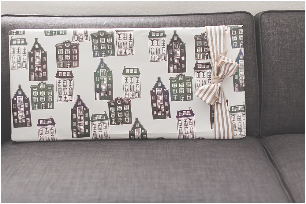Nikki always makes an effort to gift her clients with a personal touch of decor.