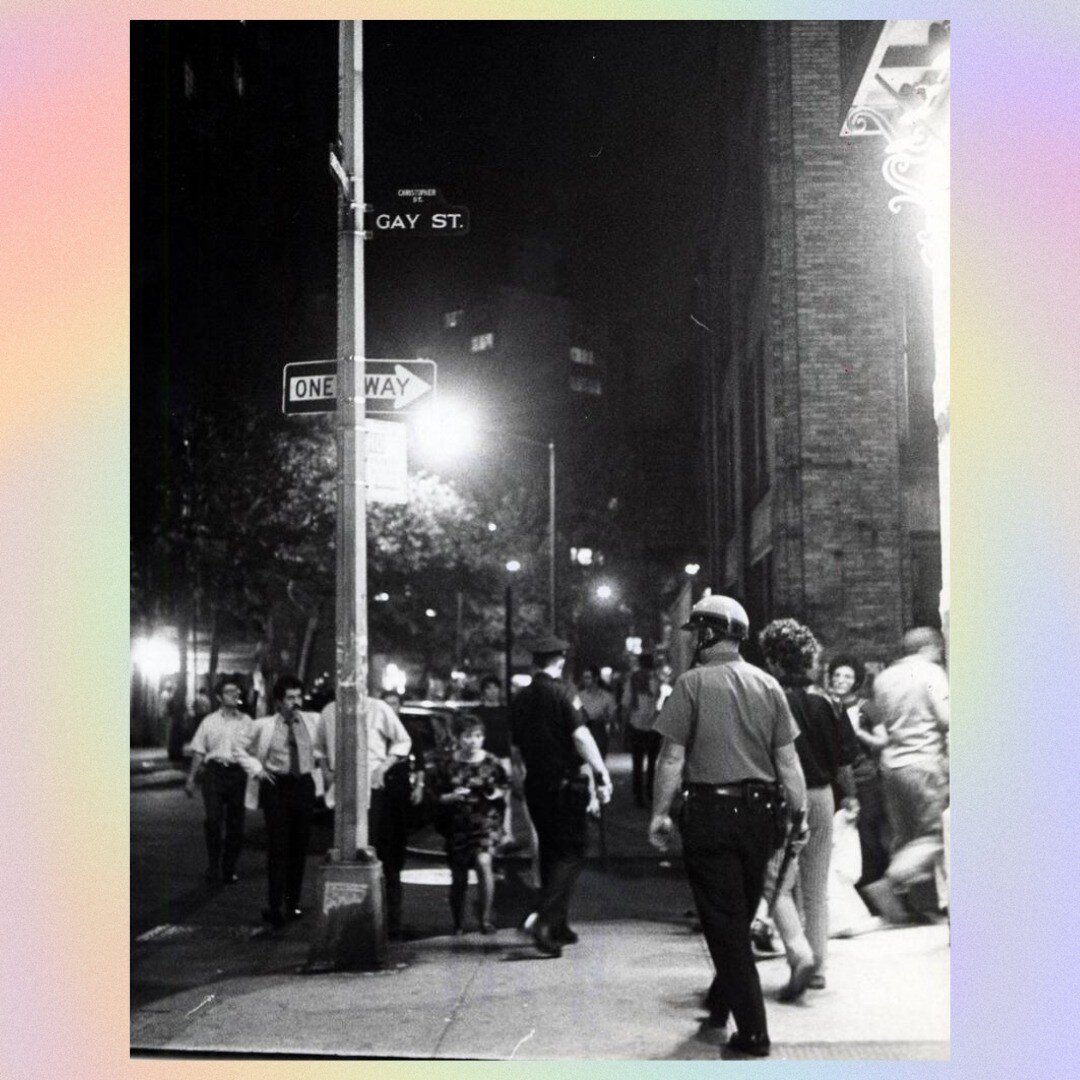 🚨 &quot;Stones and bottles were thrown at the police lines, and the police twice broke ranks and charged into the crowd.&quot; New York Times, June 30, 1969.
.
🎧 Part 2 of the Stonewall rebellion is out now!
📸 The final night of the uprising, July