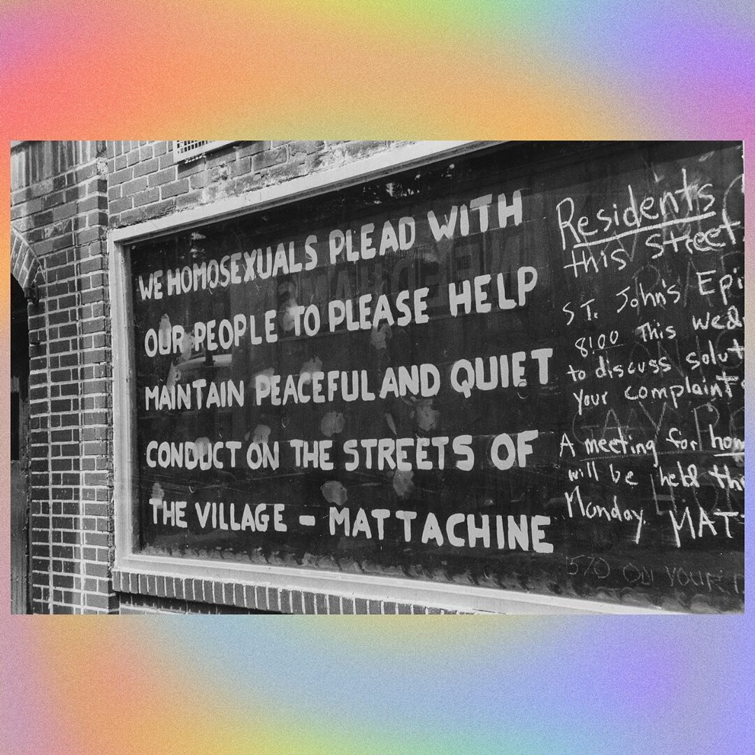 Don&rsquo;t change that dial! 📻 We finally made it &ldquo;from the beginning to Stonewall.&rdquo; Coming soon, a series finale special detailing gay liberation&rsquo;s wild year following the uprising. Catch up now! 😘
.
📸 Stonewall Inn boarded win