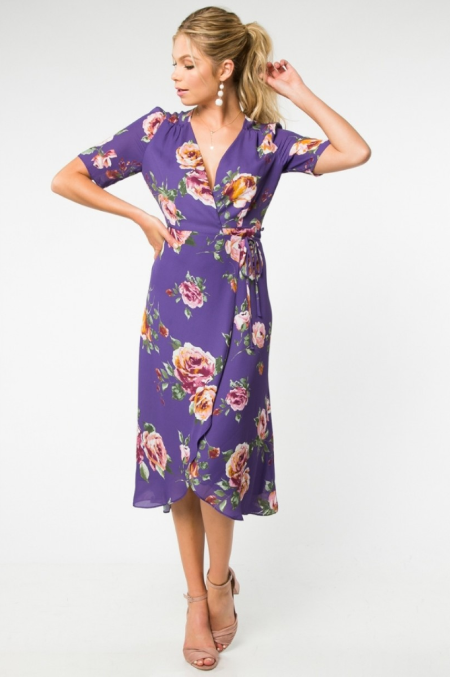Floral Wrap Dress Plum 2.jpg