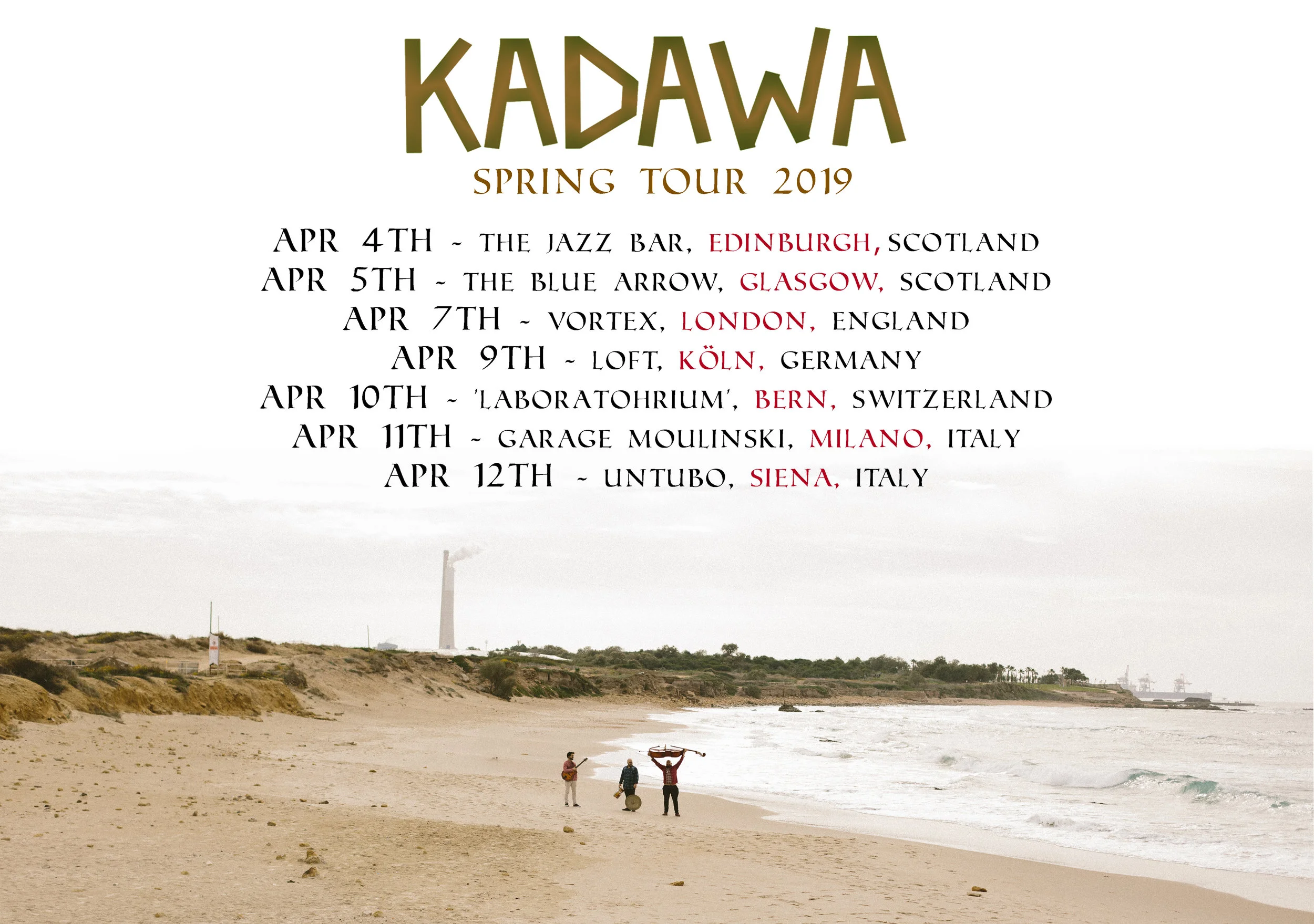 KADAWA Spring Tour