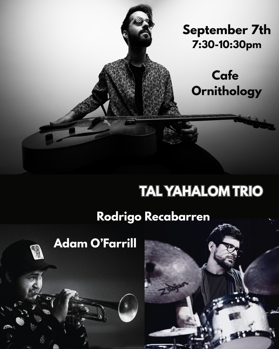 Tal Yahalom Trio @ Cafe Ornithology