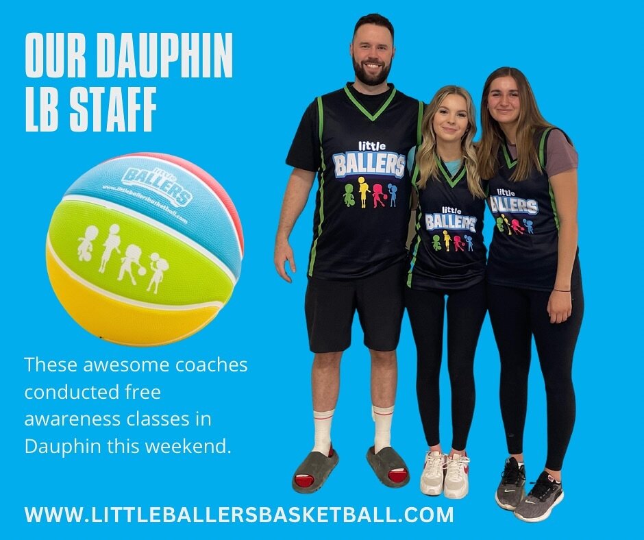 Over 60 children got to experience little BALLERS classes in Dauphin. Thank you parents for signing your little ones up for classes and thanks LB Dauphin coaches for doing such an amazing job coaching!! To register click the link in the bio above!! S