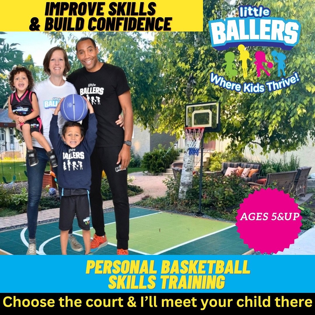 It&rsquo;s time to get your kids outside 🌻 and moving ⛹🏾&zwj;♂️⛹🏻&zwj;♀️with some personal basketball training sessions this spring &amp; summer. 

Let the training begin!! 

Visit https://littleballersbasketball.com/personal-skills-training to le