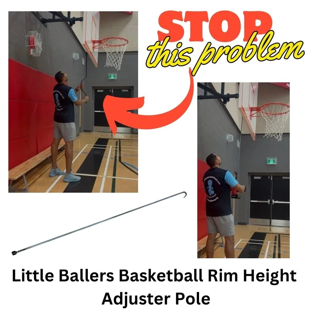 Little Ballers Basketball Rim Height Adjuster Pole