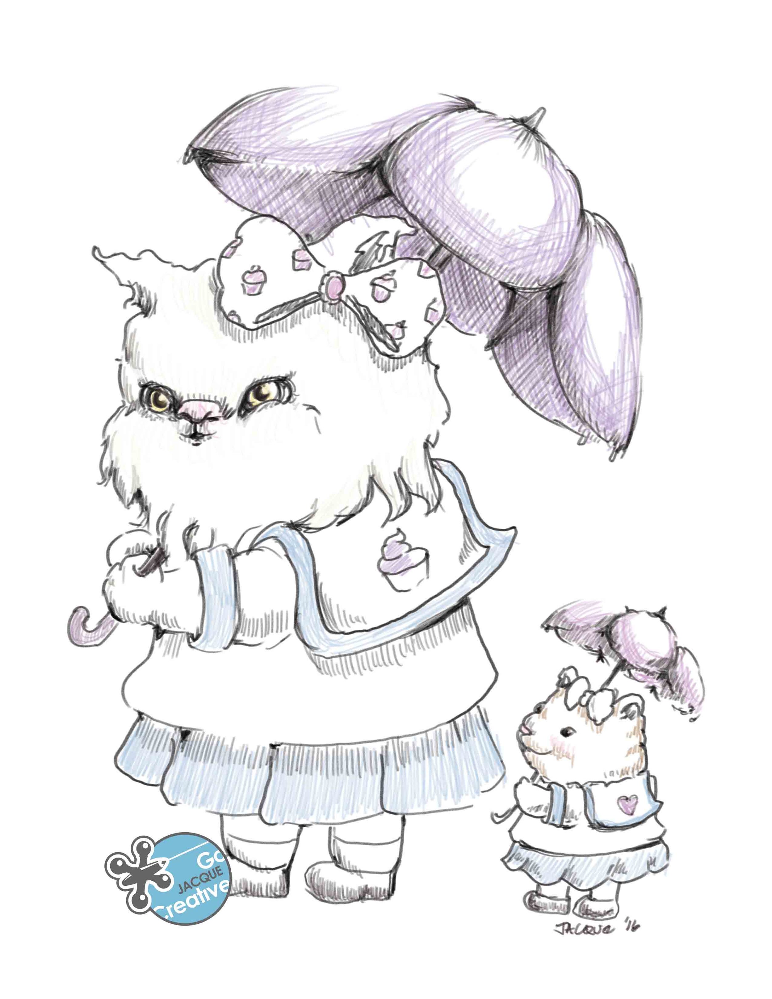 Cat and Mouse BFFs