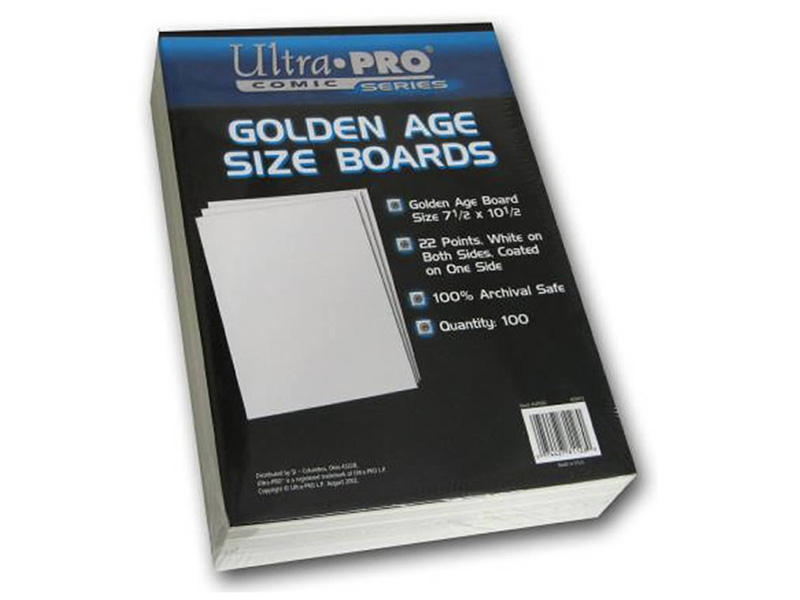 Ultra Pro Current Size Comic Book Bags Plus Acid Free Backing Boards 100